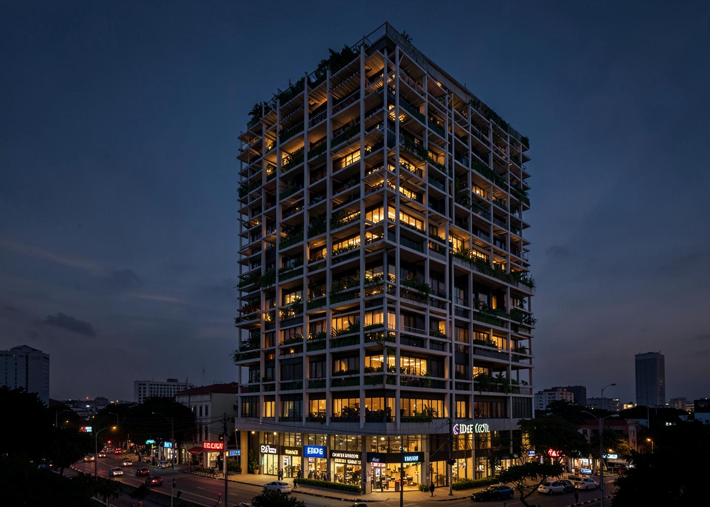 Accra Vertical — Mixed-Use Tower